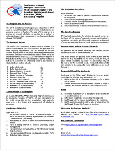 Icon for SAMA Scholarship Info document