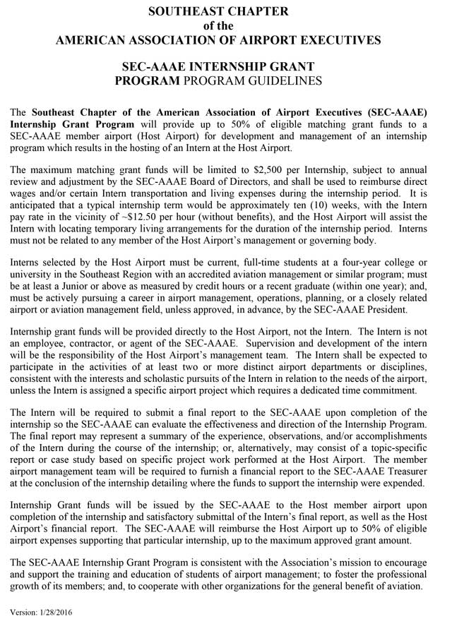 Thumbnail of internship application PDF