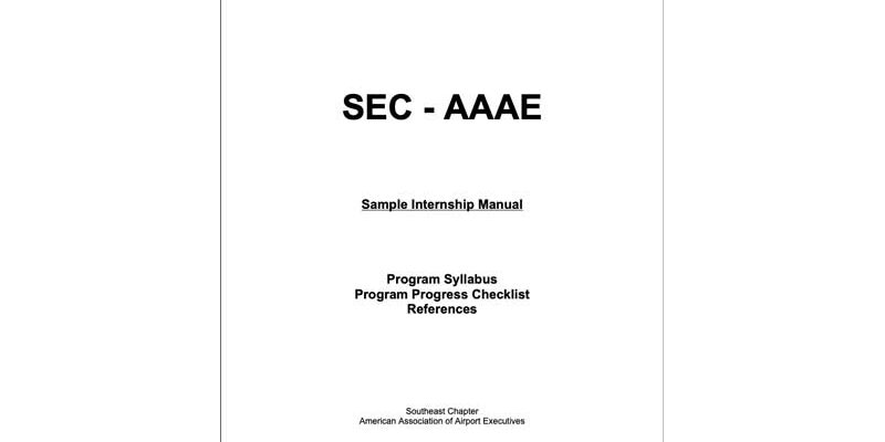 Sample Internship Program